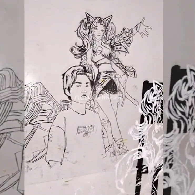 万物皆可作画,柒老师绘浮生资料简介