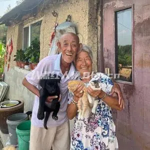 老两口幸福生活